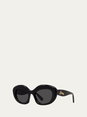 NEW LOEWE SUNGLASSES WOMEN BLACK LOEWE LW40153I 01A